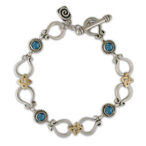 Andalusia Bracelet in Blue Topaz