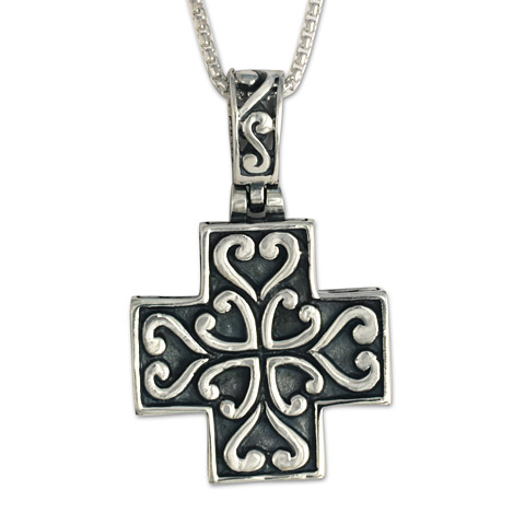 Animus Cross in 100% Recycled Sterling Silver