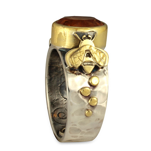 One-of-a-Kind Bee Ring in
