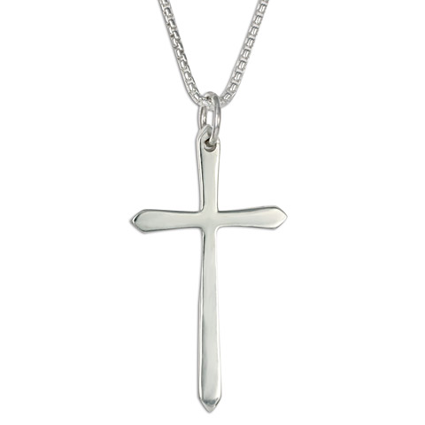 Patet Cross in 100% Recycled Sterling Silver