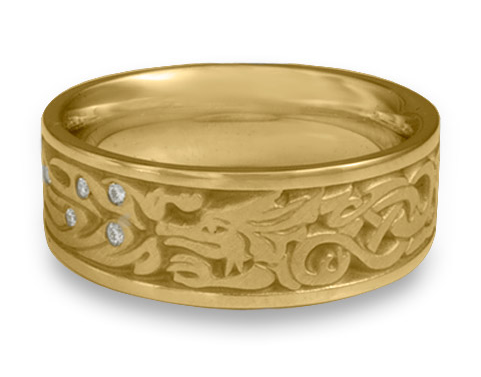 The Guardian is one of our Celtic Wedding Rings.