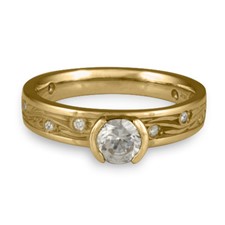Art Nouveau Wedding Rings