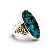 One of a Kind Kalisi Ring with Turquoise in Turquoise