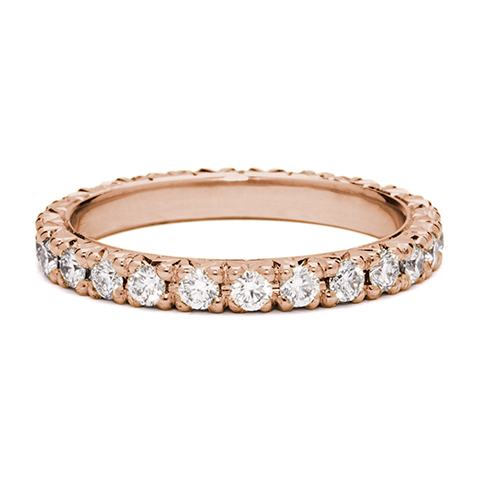 Classic Eternity Band in 18K Rose Gold