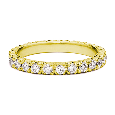 Classic Eternity Band in 18K Yellow Gold