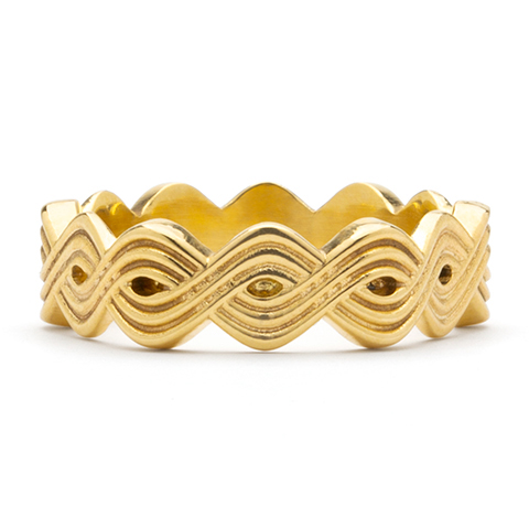 Croatian Ring in 18K Yellow Gold