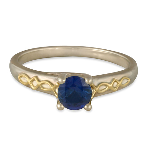 Felicity Solitaire Engagement Ring in Sapphire