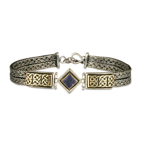 Iona Bracelet with Gem in Iolite