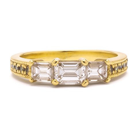 Justinian Engagement Ring in 18K Yellow Gold