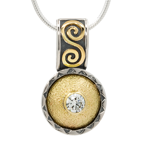 Keltie Diamond Pendant in