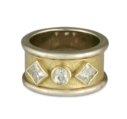 King's Ring with Diamonds in
