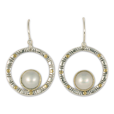 Mabe Circle Earrings in