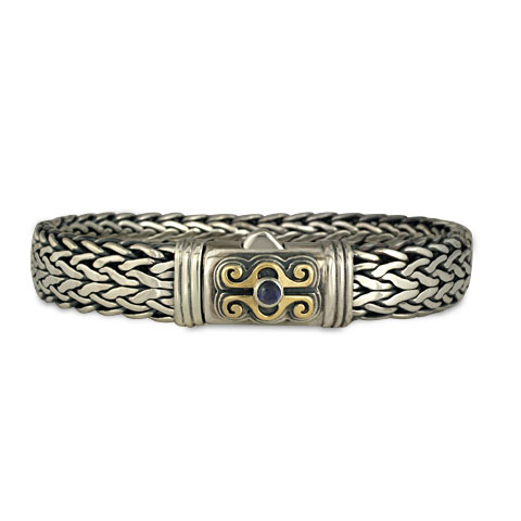 Magnolia Bracelet with Gem in Iolite