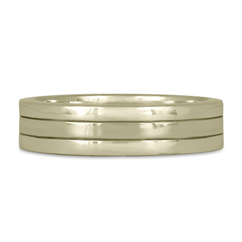Marcello Wedding Ring in 18K Yellow