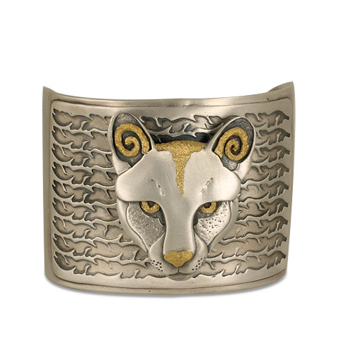Mountain Lion Cuff Bracelet in