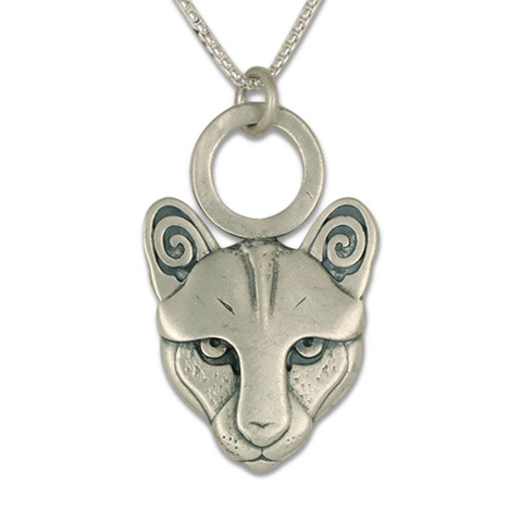 Mountain Lion Small Pendant in