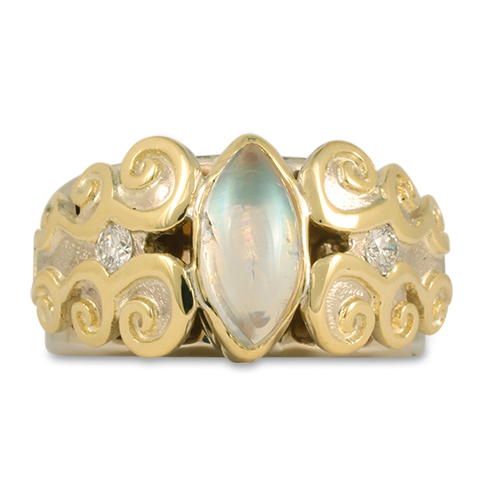 One-of-a-Kind Cascade Ring in