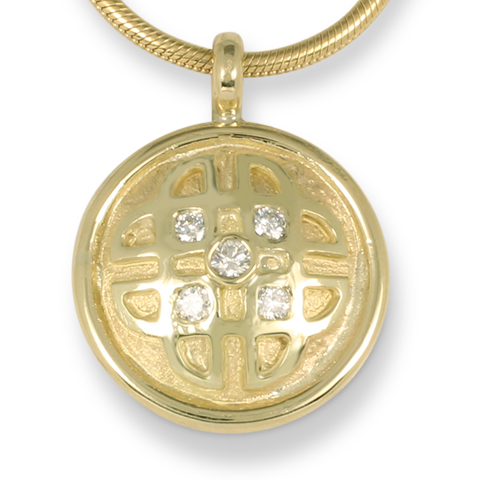 One-of-a-Kind Interlace Pendant with Lab Grown Diamonds SOLD in