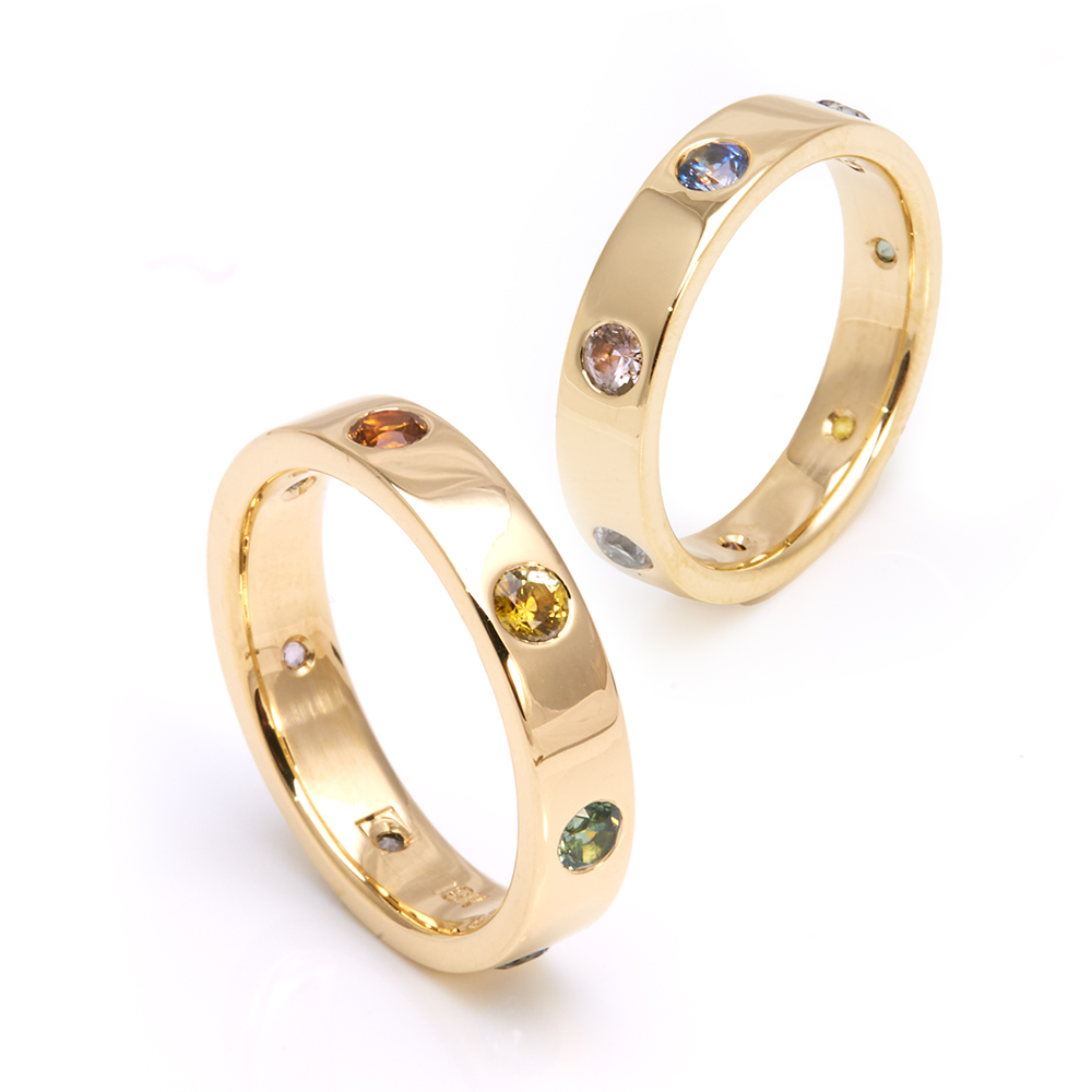 One-of-a-Kind Montana Rainbow Ring in
