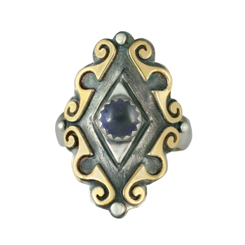 Ravena Ring in Iolite