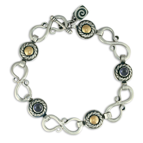 Seville Bracelet with Gems in Iolite