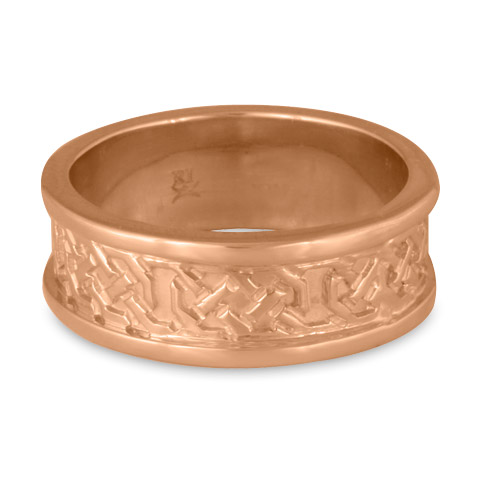 Shannon Wedding Ring in 18K Rose Gold
