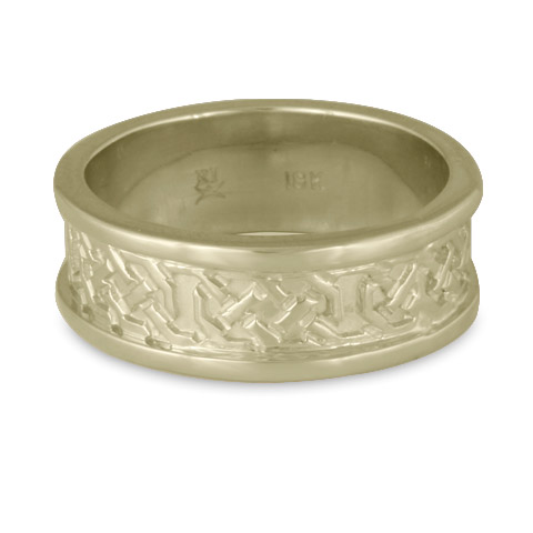 Shannon Wedding Ring in 18K White Gold