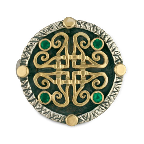 Shona Shield Ring in