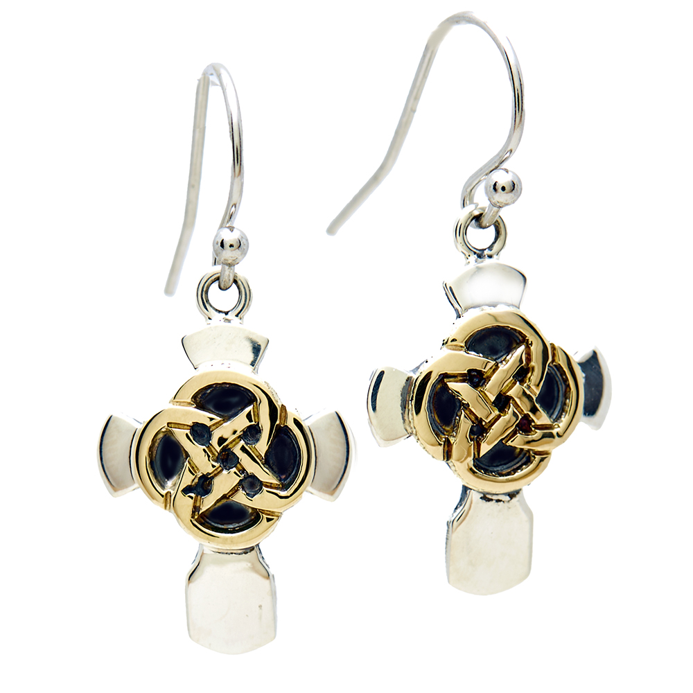 Sita Cross Earrings in