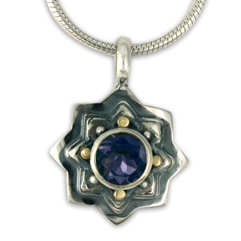 Sunrope Pendant in Iolite