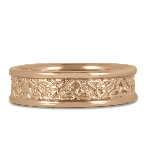 Trinity Strand Ring in 18K Rose Gold
