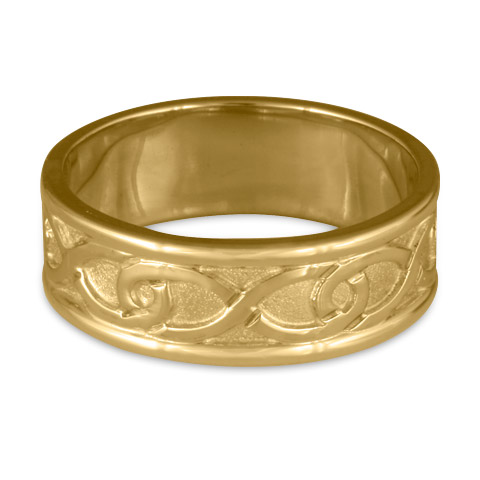 Twinning Infinity Wedding Ring in 18K Yellow Gold