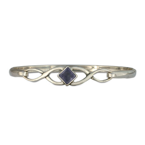 Twist Bracelet in Iolite