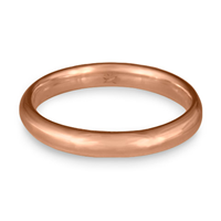 Classic Comfort Fit Wedding Ring 3mm in 14K Rose Gold