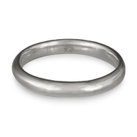 Classic Comfort Fit Wedding Ring 3mm in Platinum