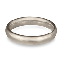 Classic Comfort Fit Wedding Ring 4mm in Platinum