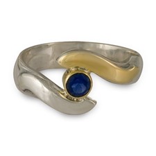 Donegal Eye Engagement Ring in Sapphire