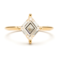 Kite Diamond Solitaire Ring in Diamond