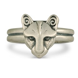 Mountain Lion Ring Extra Small Sterling Silver in Sterling Silver