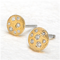 Night Sky Studs in Two Tone