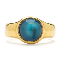 One of a Kind Blue Moonstone Ring in Moonstone