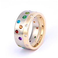 One of a King Festivity Ring in Multi Color