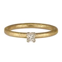 Playa Stacker Engagement Ring in 14K Yellow Gold