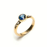 Simplicity Engagement Ring in Sapphire