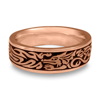 The Guardian Wedding Ring in 14K Rose Gold