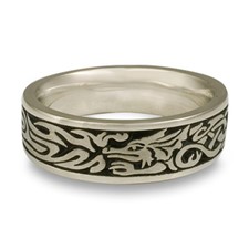 The Guardian Wedding Ring in 14K White Gold