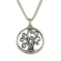 Tree of Life Pendant Mini in Sterling Silver